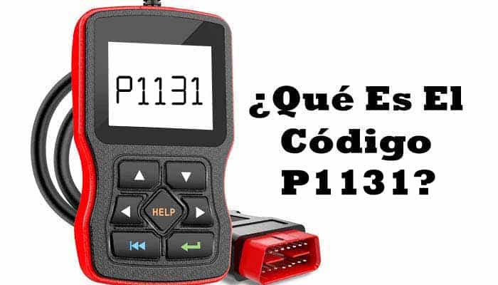 Código P1131