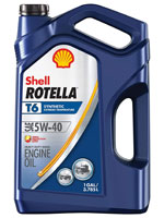 Aceite sintético Shell Rotella T6