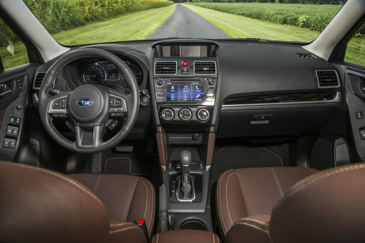 Interior del Subaru Forester 2017