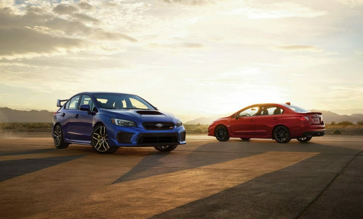 2021 Subaru STI and WRX: fotografía de Subaru
