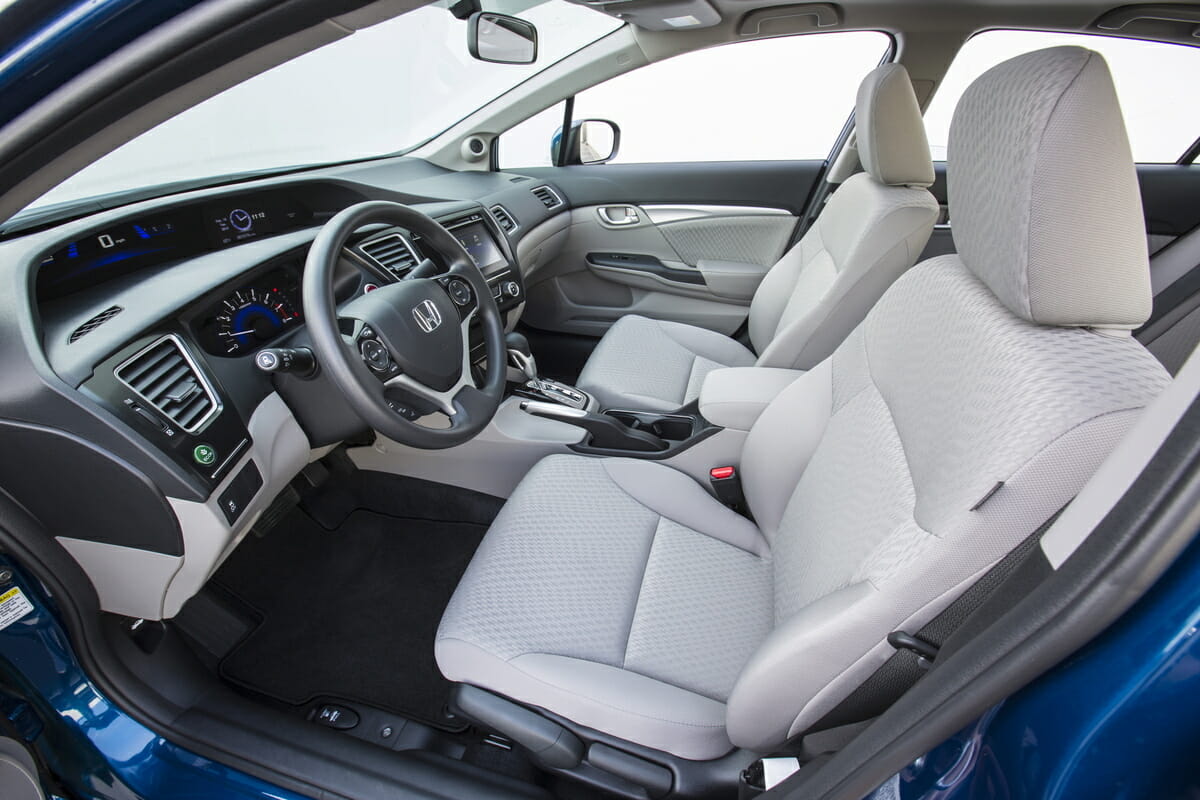 Interior del Honda Civic Sedan 2015 - Foto de Honda