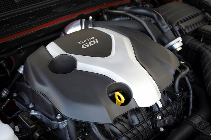 2014 Kia ​​Optima motor turbo de 2.0 litros - Foto de Kia