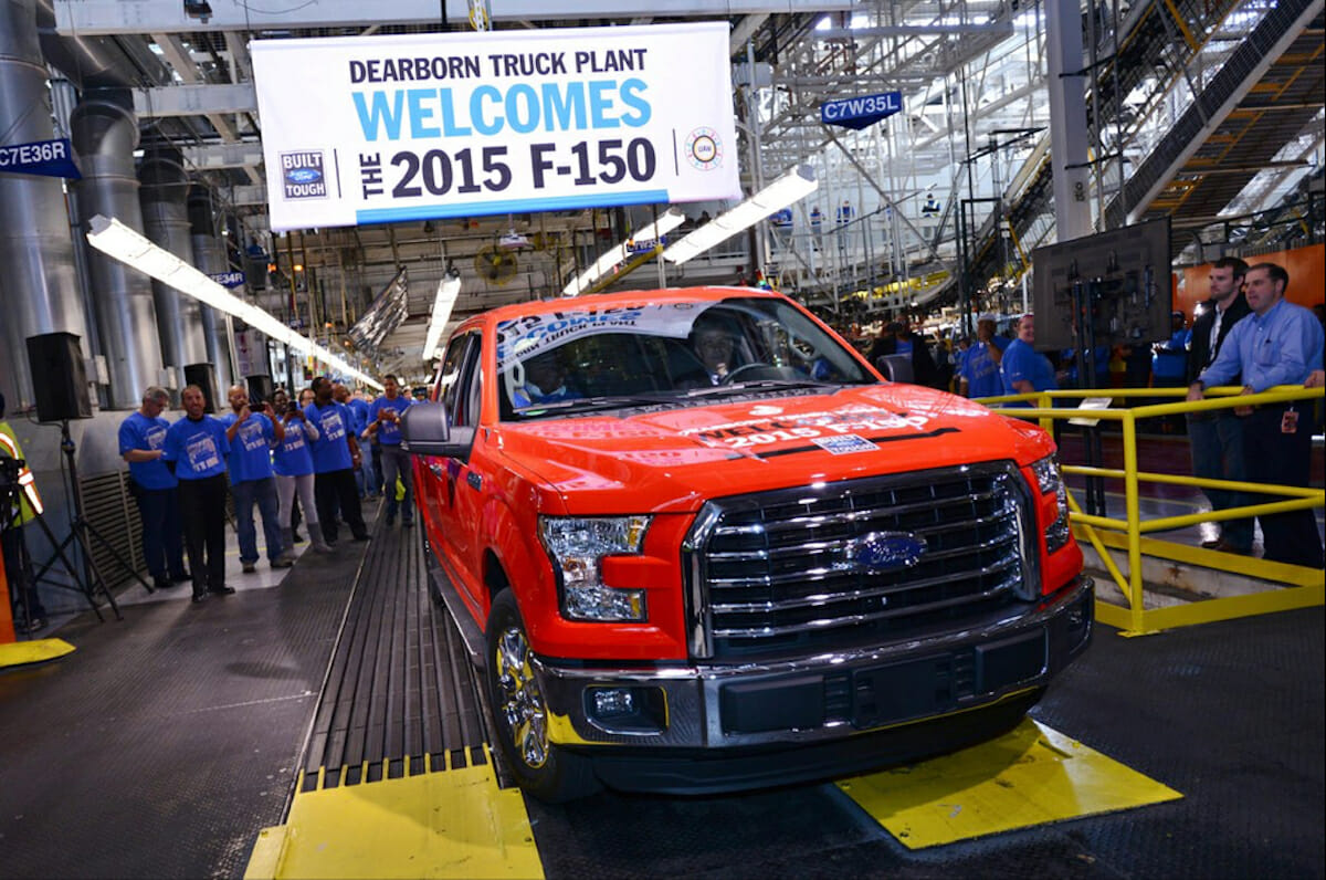 2015 F-150 - Planta de camiones de Dearborn