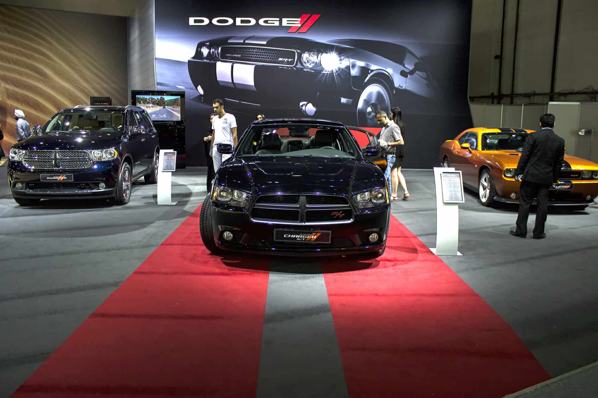 Línea Dodge SRT que incluye Charger, Durango y Challenger