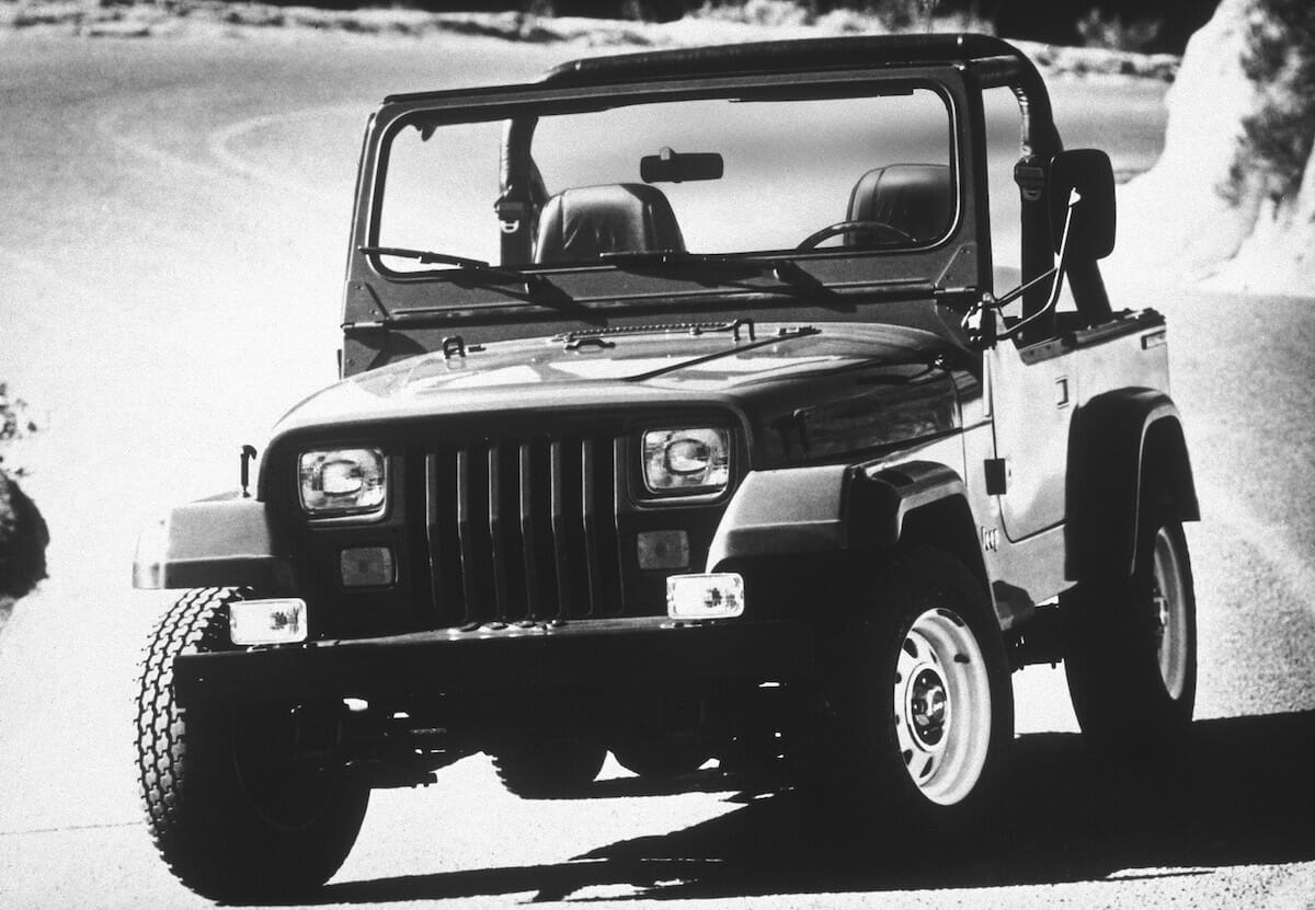 1987 Jeep Wrangler: fotografía de Jeep