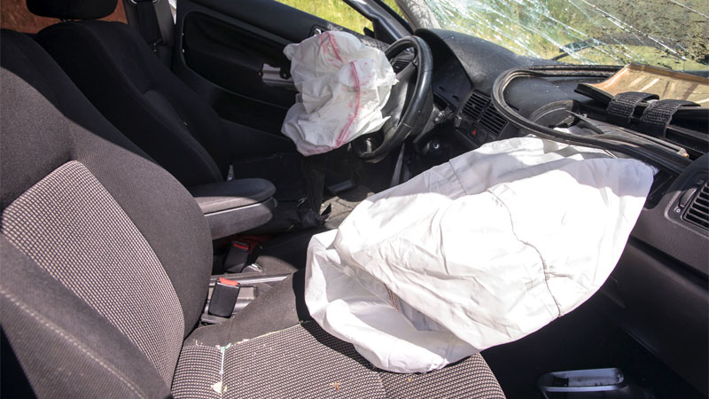 partes de un sistema de airbag