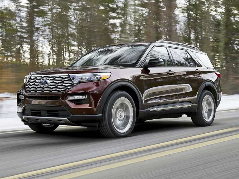 Ford Explorer In Motion 2021, marrón