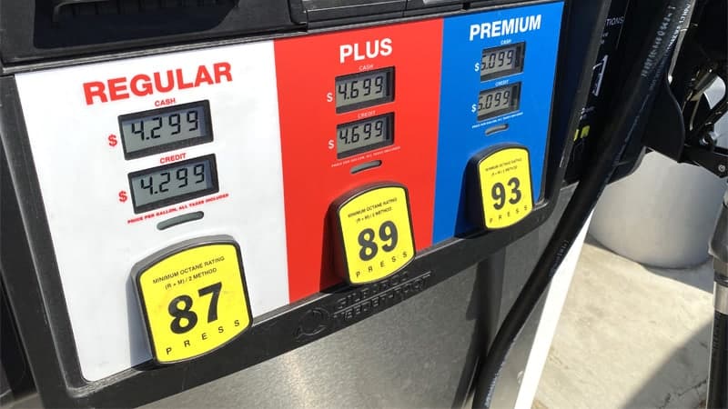los altos precios de la gasolina
