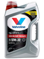 Aceite Valvoline MaxLife totalmente sintético de alto kilometraje