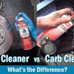 Limpiador de frenos o limpiador de carburadores (¿cuál es la diferencia?)