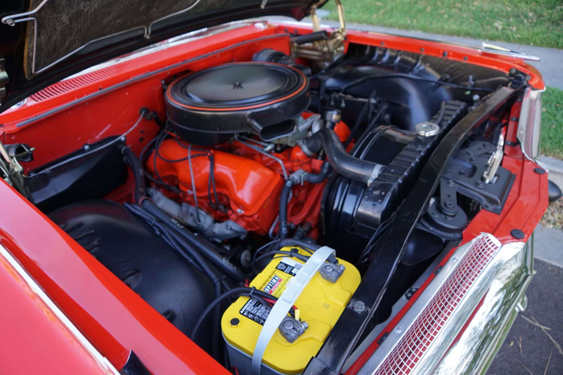 motor del Chevrolet Impala de 1959