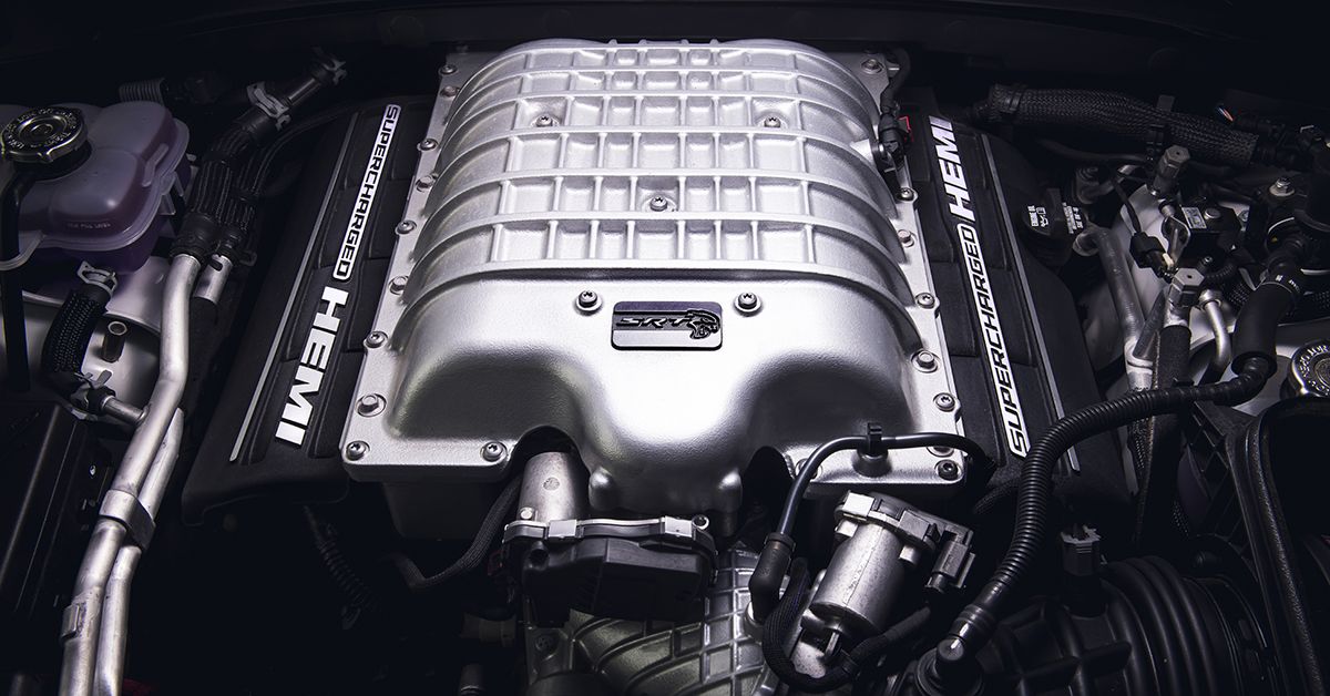 2021 Dodge Charger Hellcat Redeye sobrealimentado de 6,2 litros HEMI V8
