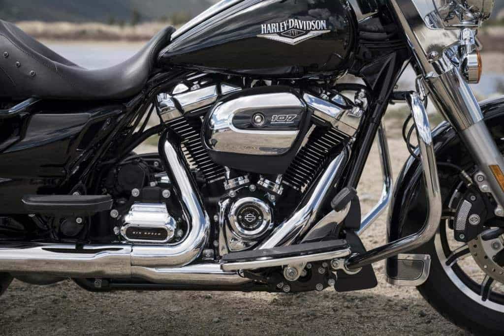 motor de la Harley-Davidson Road King 2021 2 Via Especificaciones de la motocicleta