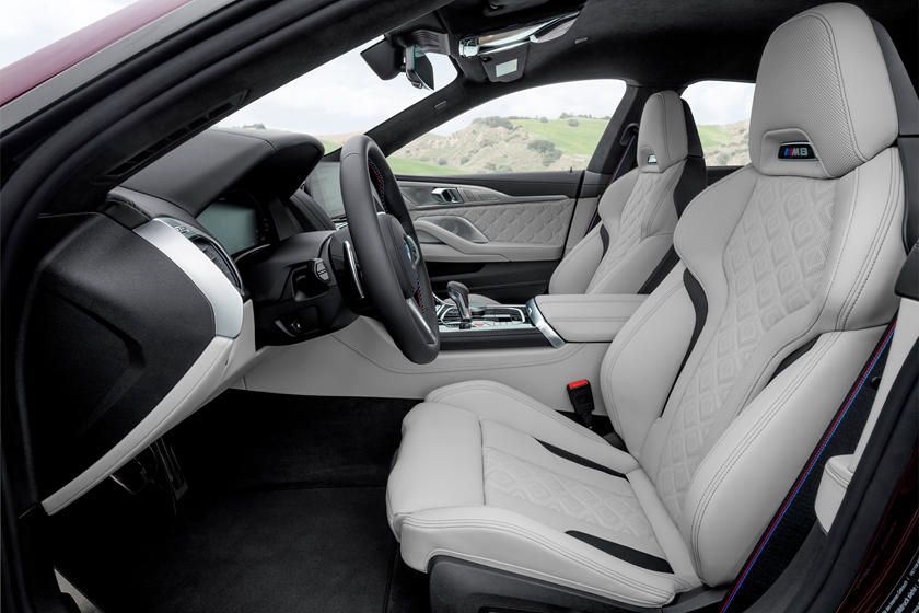 El interior de un BMW M8 Gran Coupe 2021