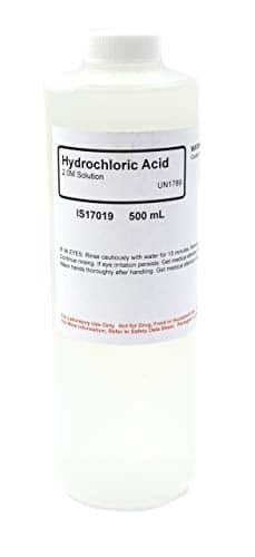 Solución de ácido clorhídrico