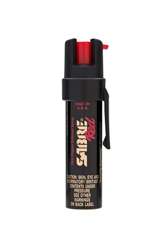 Spray de pimienta compacto SABRE RED con clip