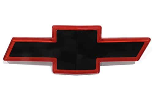 OEM NUEVO emblema de pajarita en la parrilla delantera negro y rojo 89-93 C1500 K1500 15607532