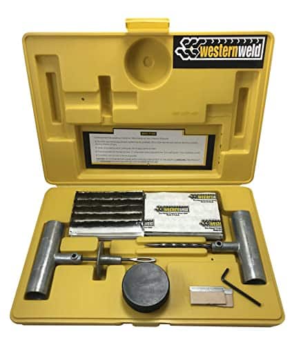 Sherco-Auto Kit profesional de 66 piezas para la reparación de neumáticos pinchados, con sonda y aguja, para coches, camiones, motocicletas y vehículos todo terreno