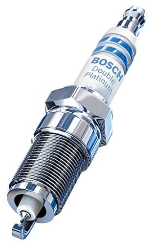 Bujía Bosch 8103 Doble Platino - Hasta 3 veces más vida útil para determinados vehículos Buick, Cadillac, Ford, Jaguar, Lincoln, Mazda, Mercury, Merkur, Oldsmobile y Pontiac (paquete de 4)
