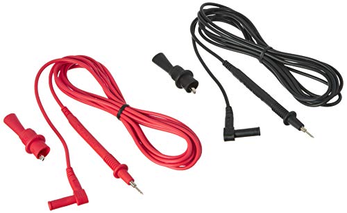 Electronic Specialties 629-10 Cables de prueba de 10 pies con pinzas de cocodrilo atornilladas