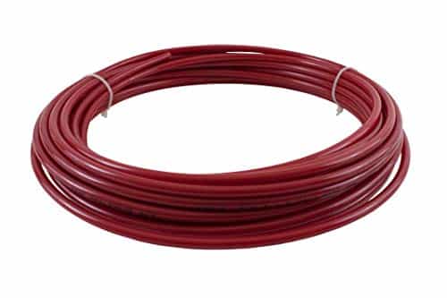 Mytee Products 3/8″ OD x 50′ Red SAE J844 Nylon Air Brake Tubing DOT Approved