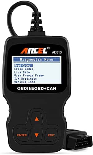 ANCEL AD310 Classic Lector de Códigos de Averías del Motor OBD II Mejorado