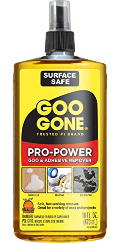 Goo Gone Pro-Power - 16 onzas - Removedor de Adhesivo de Fuerza Profesional, Bomba de Spray