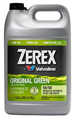 Zerex Original Verde 50/50 Prediluido Anticongelante/Refrigerante Listo para Usar 1 GA