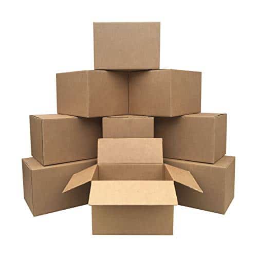 Cajas de cartón para mudanzas Amazon Basics