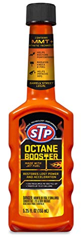 STP Octane Booster, Limpiador del Sistema de Admisión de Combustible, Botellas, 5.25 Fl Oz, 78574