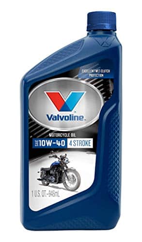 Aceite de motor Valvoline para motos de 4 tiempos SAE 10W-40 1 QT