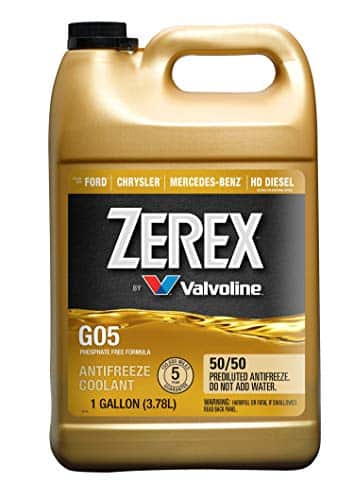 Zerex G05 Anticongelante/Refrigerante Prediluido Libre de Fosfatos 50/50 1 GA