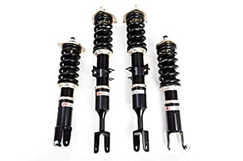 BC Racing BR True Rear Coilovers Compatible con 03-09 Infiniti G35 03-09 Nissan 350z