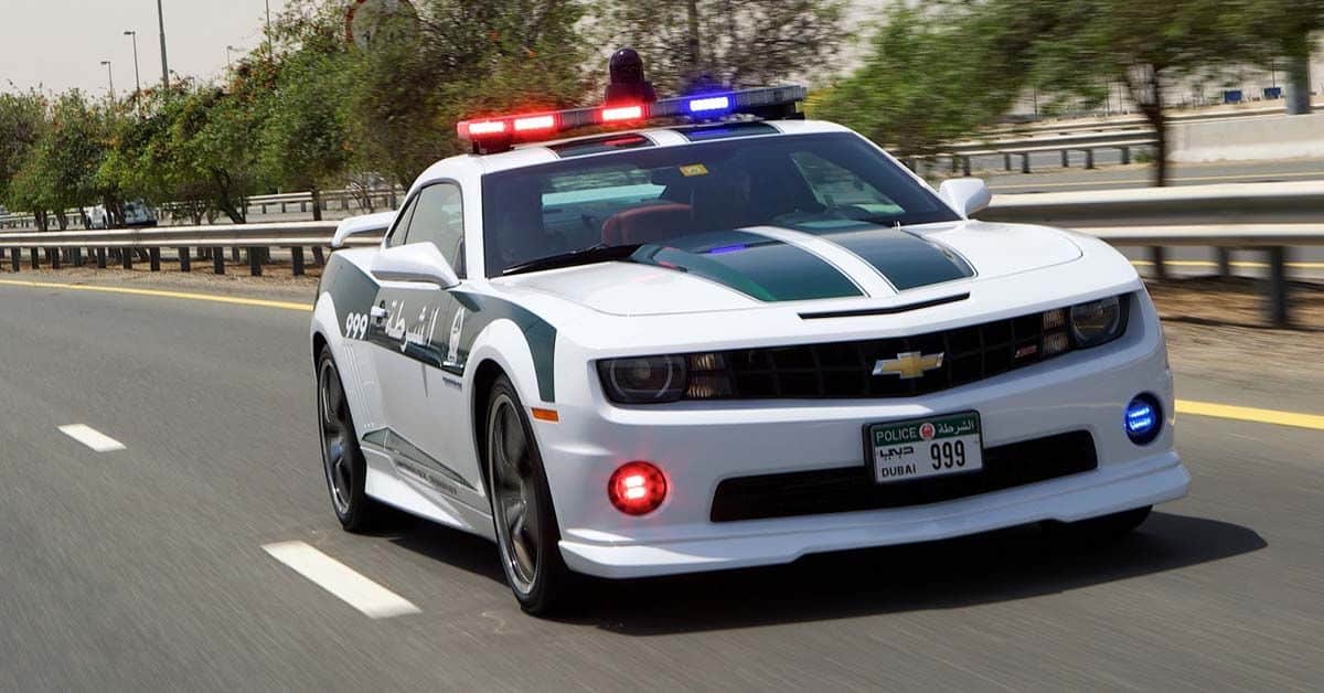 Chevrolet Camaro SS Dubai Police Interceptor 