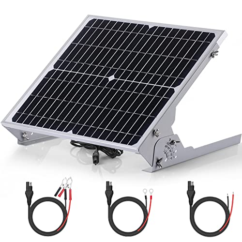 Cargador y mantenedor de batería solar impermeable de 12 V SUNER POWER
