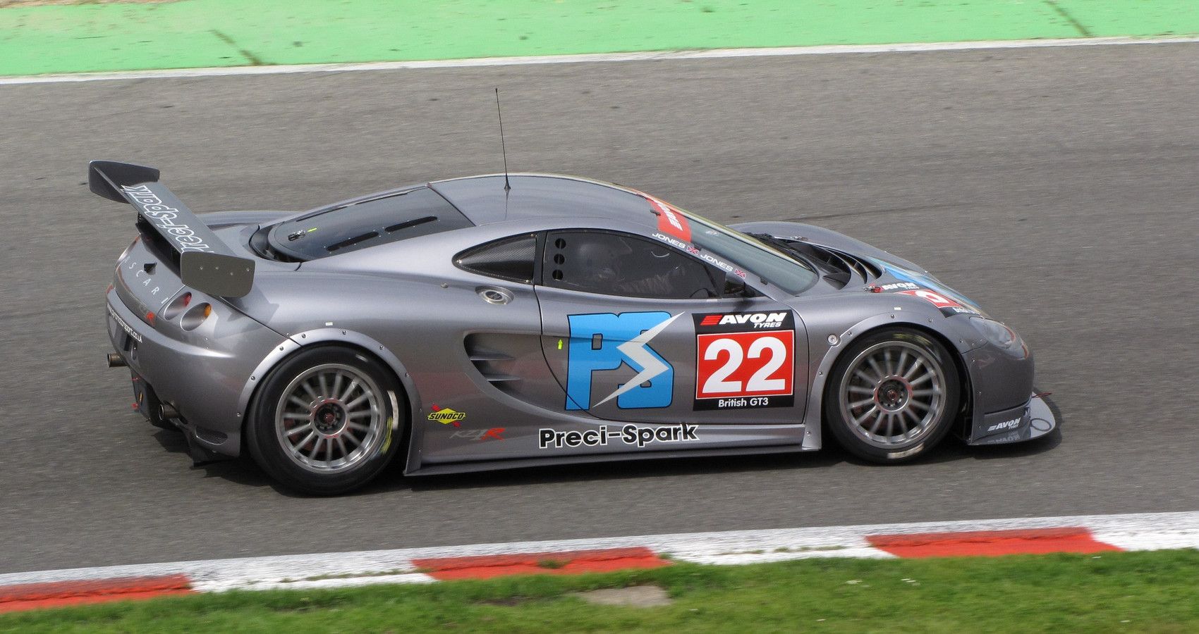 Ascari KZ1R GT3 - Lateral