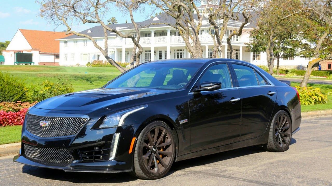 Cadillac CTS-V Sedán Negro 2018