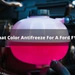 De qué color es el anticongelante para un Ford F150