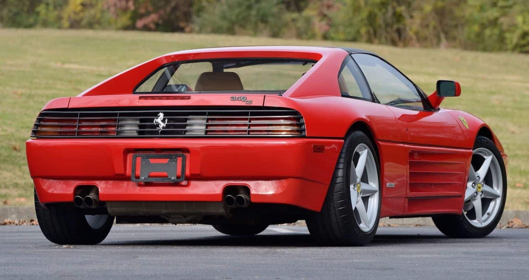 Ferrari 348 - Parte trasera