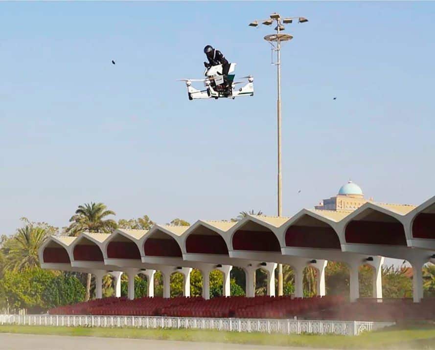 Drone Volador Motocicleta policía de dubai hoverbike scorpion 3 1 2