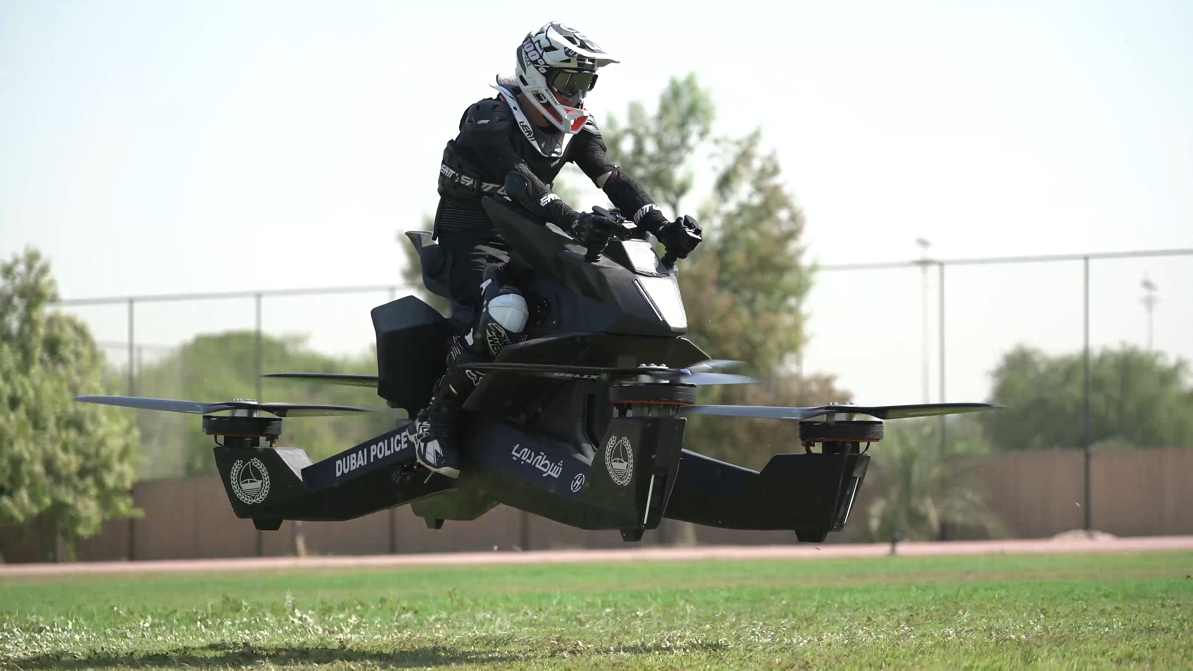 Drone volador Motocicleta policía de dubai hoverbike scorpion 3