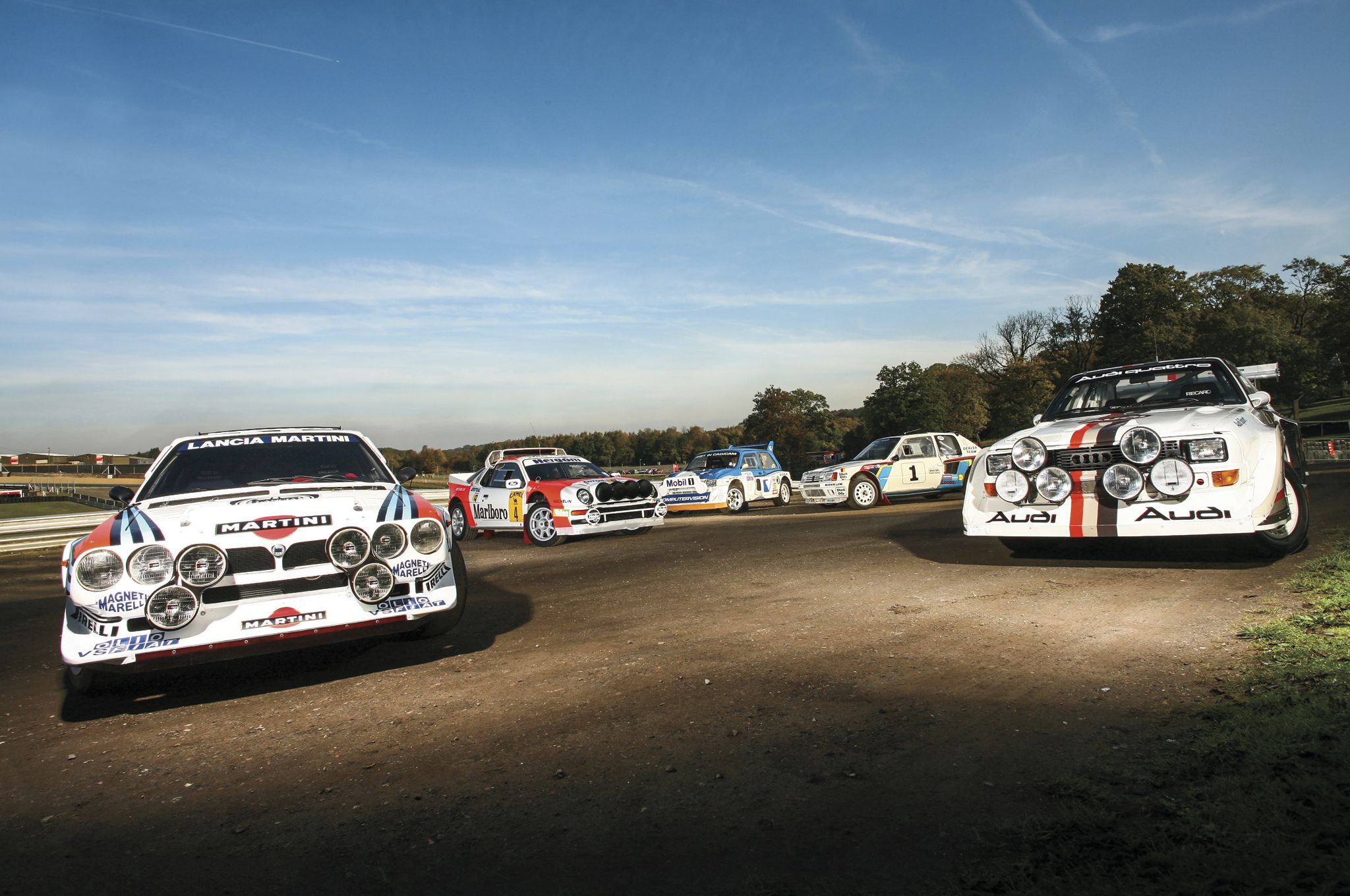 Lancia-037-Audi-Quattro-Grupo-B-Carros de Rally