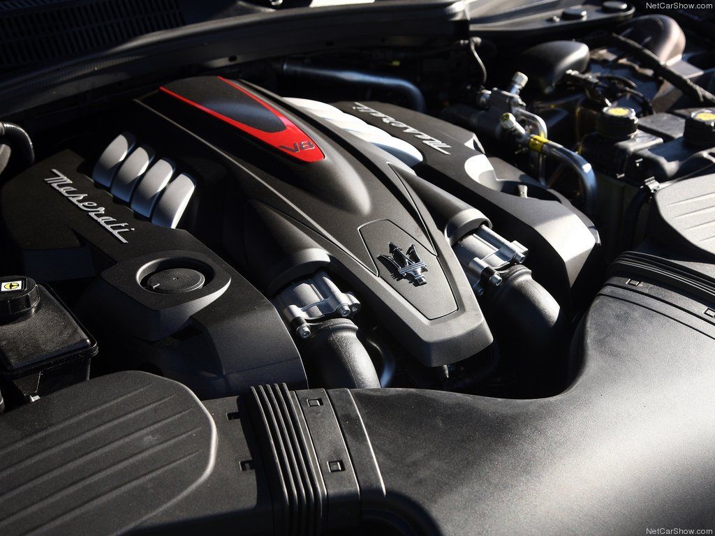 Motor del Maserati-Quattroporte-2013 Twin Turbo