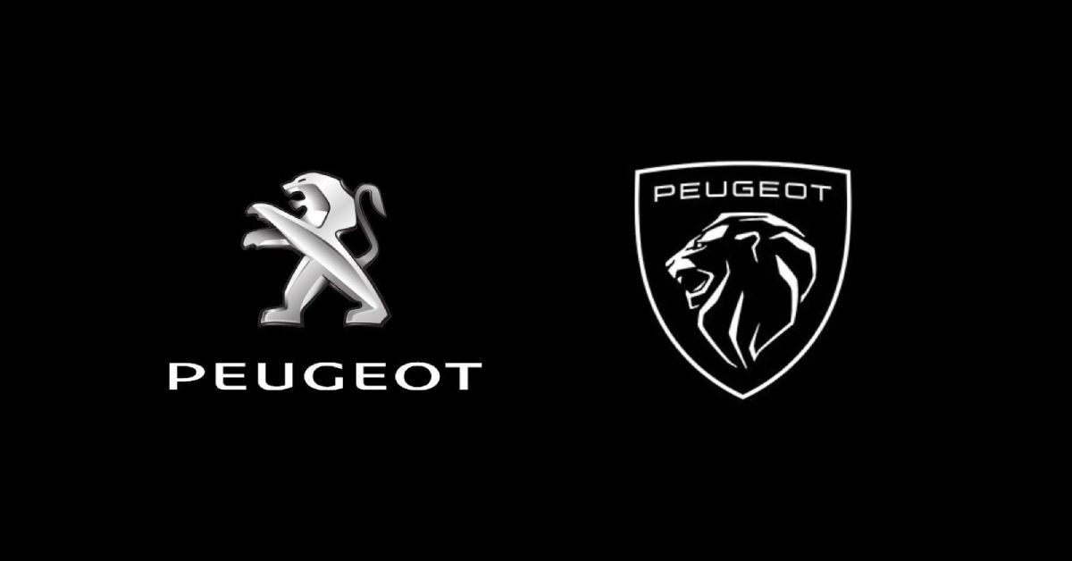 Antiguos y nuevos logotipos de Peugeot