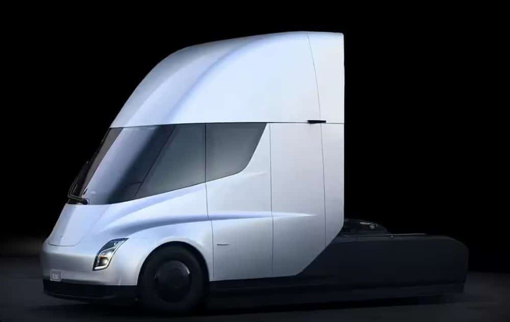 El camión Tesla Semi sin remolque