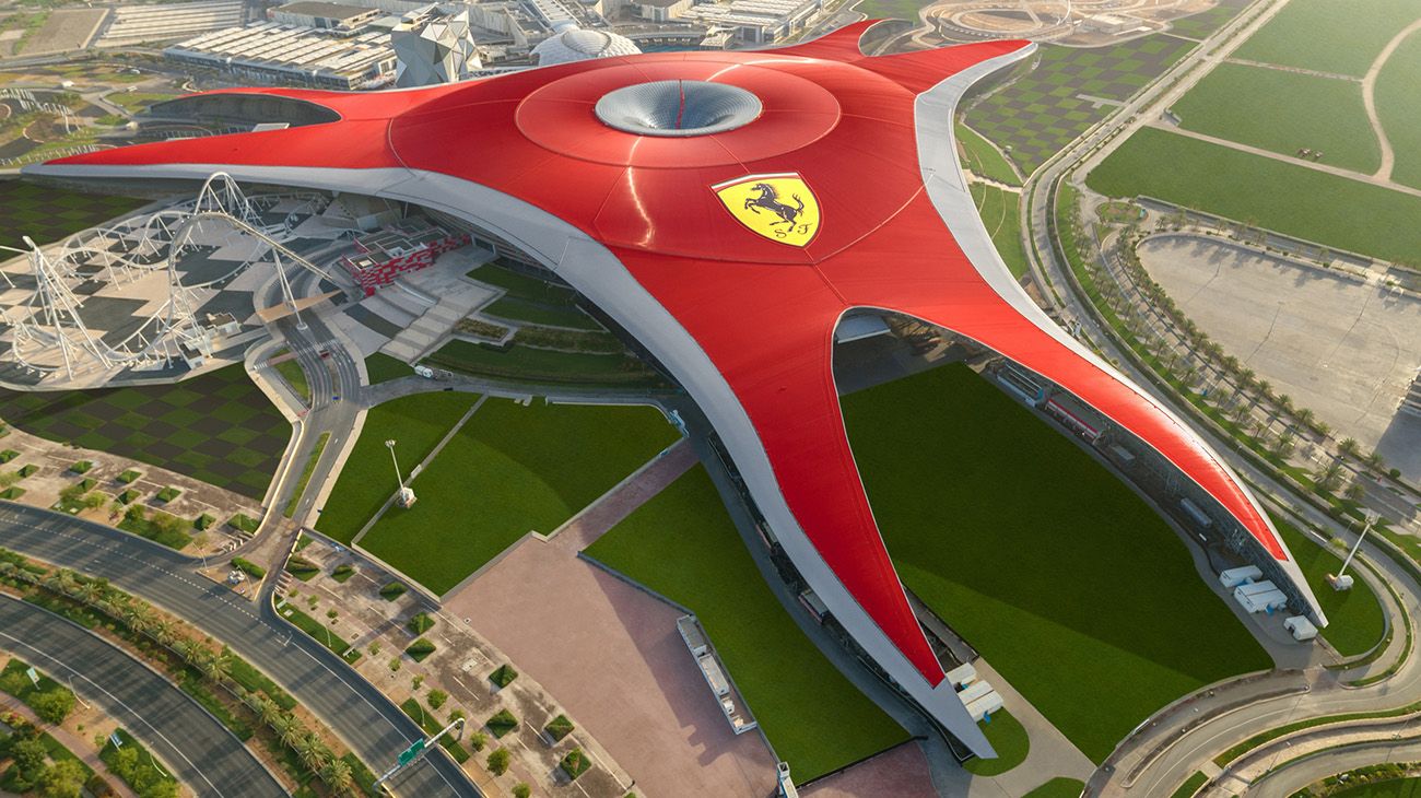 Parque temático de Ferrari en Abu Dhabi