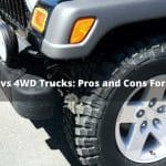 camiones de 2WD vs 4WD: Ventajas y desventajas de cada uno