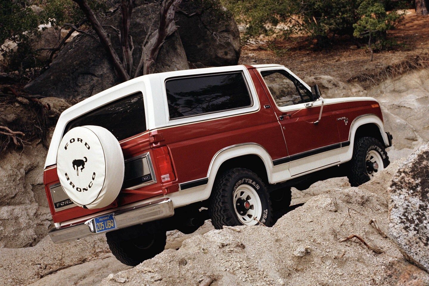 1984 Ford Bronco Offroading