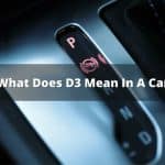 ¿Qué significa D3 en un coche?