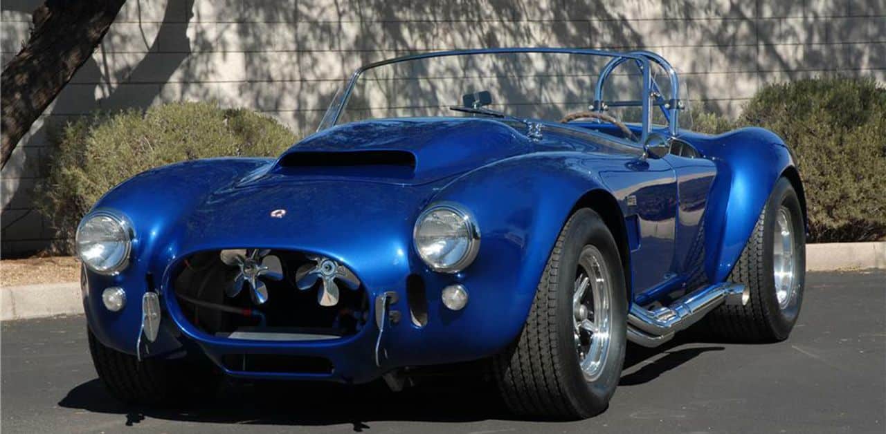 Azul 1966 Shelby Cobra 427